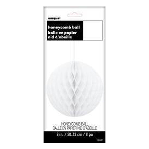 White Honeycomb Ball 20cm