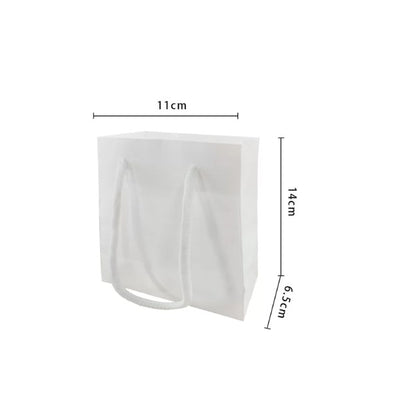 Extra Small White Paper Bag  11x6.5x14cm