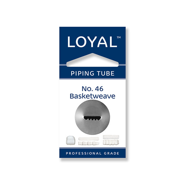 No.46 Basketweave Loyal Standard Stainless Steel Piping Tip