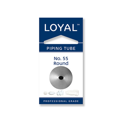 No.55 Round Loyal Standard Stainless Steel Piping Tip