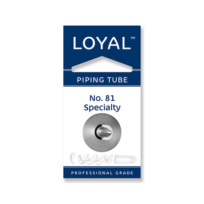 No.81 Specialty Loyal Standard Stainless Steel Piping Tip