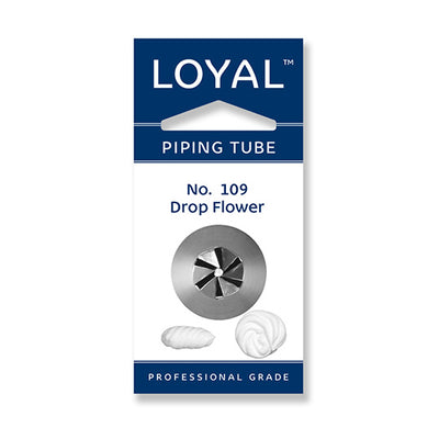 No.109 Drop Flower Loyal Medium Stainless Steel Piping Tip