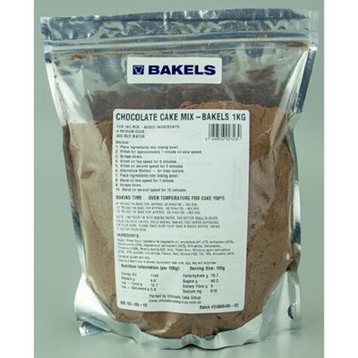 1kg Bakels Chocolate Cake Mix