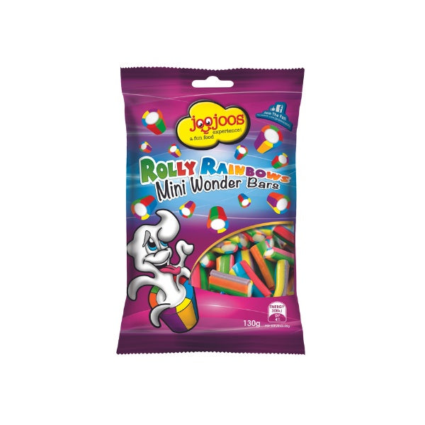 Joo Joos Rolly Rainbow Mini Wonder Bars 130g