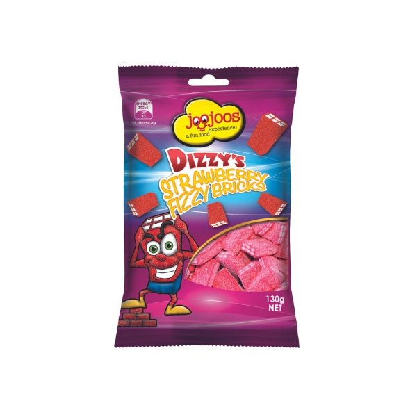 Joo Joos Dizzy'S Fizzy Bricks 130g