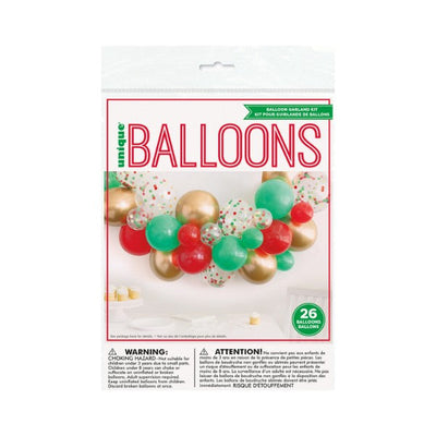 26pc Christmas Balloon Garland Kit