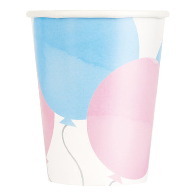 Baby Reveal 9oz Paper Cups 8pk