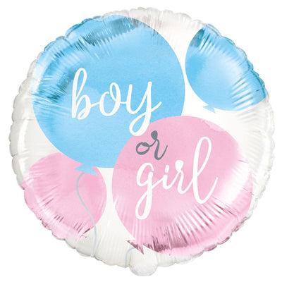 Gender Reveal Party 45cm Foil Balloon (18in)