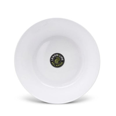 White Melamine Round Side Plate 19.5cm