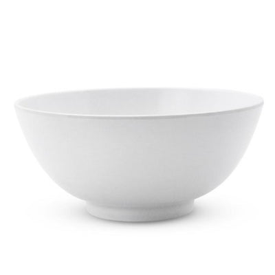 White Melamine Round Serving Bowl 17.5cm