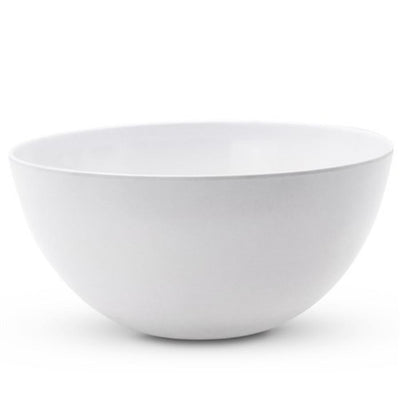 White Melamine Large Round Salad Bowl 30cm