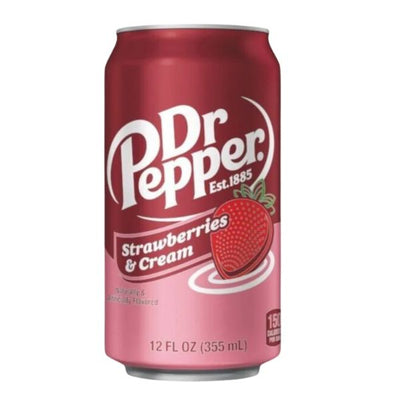 USA Dr Pepper Strawberries & Cream 355ml