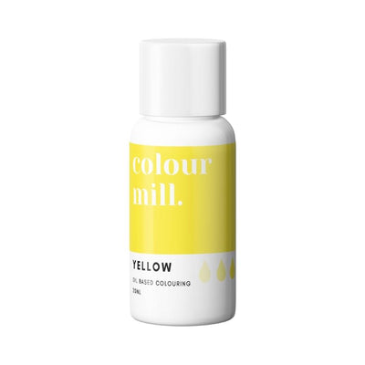 Colour Mill Yellow Oil Based Colouring 20ml