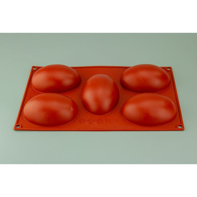 5 Cavity Eggs Silicone Cake & Chocolate Mould