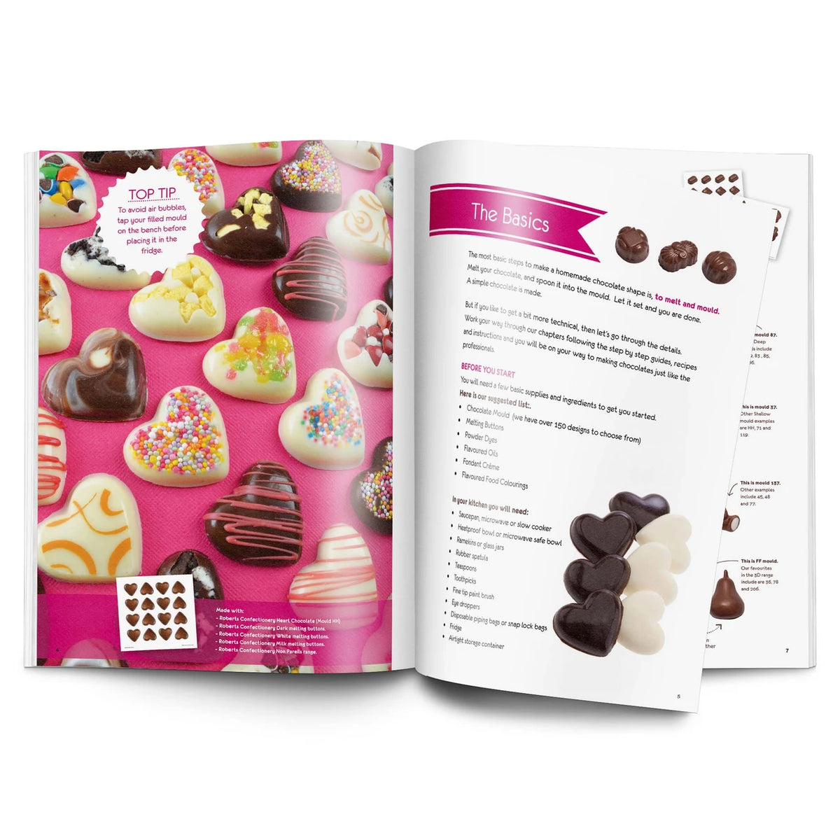 Roberts Chocolate Making Book