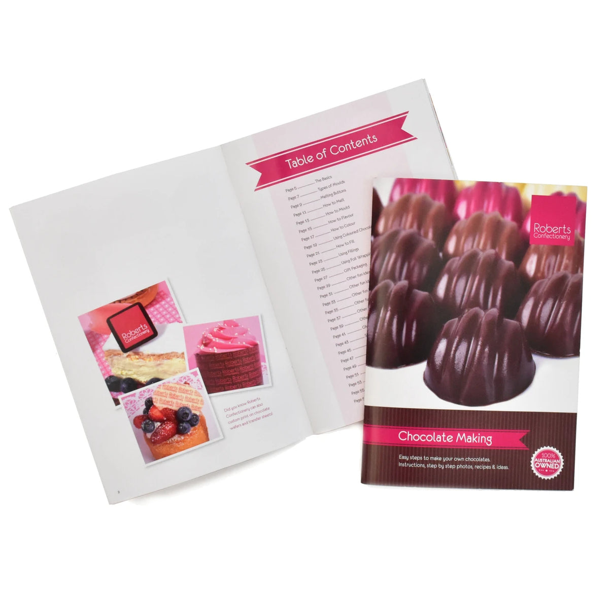 Roberts Chocolate Making Book