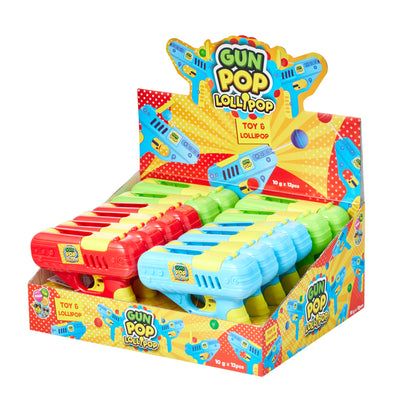 Assorted Gun Pop Lollipop 10g