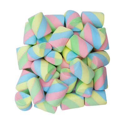 Rainbow Twist Marshmallows 800g