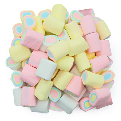 Rainbow Tube Marshmallows 800g