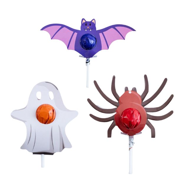 5pk Assorted Halloween Pop Tag 50g