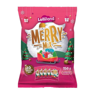 Merry Christmas Lollie Mix 250g