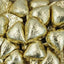 Gold Milk Chocolate Hearts 500g (approx. 70 pieces)