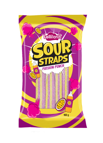 Sour Straps Passion Punch 160g
