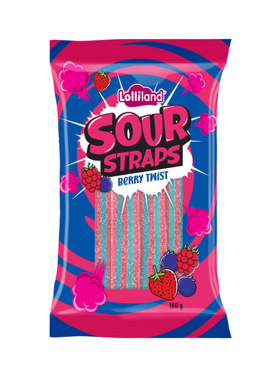 Sour Straps Berry Twist 160g