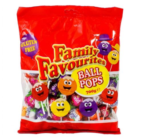 Family Favourites Ball Pops 700g