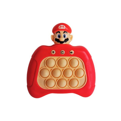 Super Mario Quick Push Pop Game Console for Kids