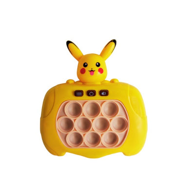 Pikachu Quick Push Pop Game Console for Kids