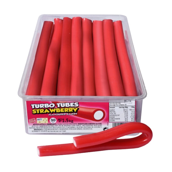 30pcsTNT Turbo Tubes Strawberry Tub