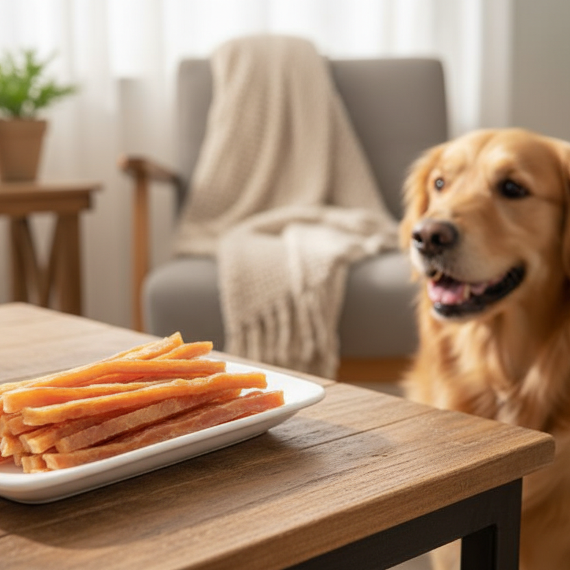 90g Doglisious Chicken Jerky Strips