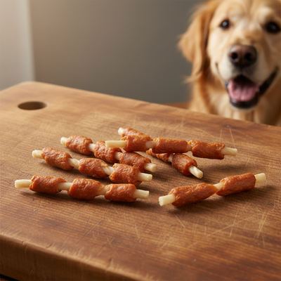 90g Doglisious Chicken Jerky Triple Kebabs