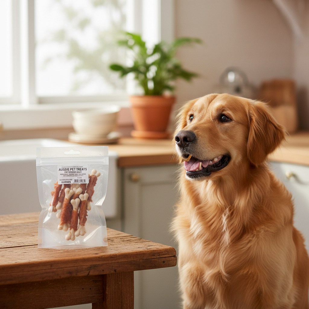 90g Doglisious Chicken Jerky Bone Wraps
