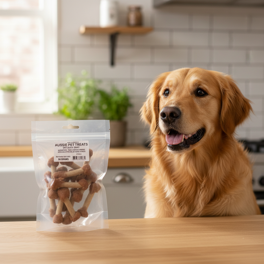 90g Doglisious Duck Jerky Dumbbells