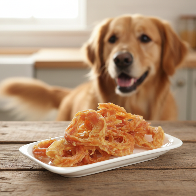 1kg Doglisious Chicken Jerky Rings