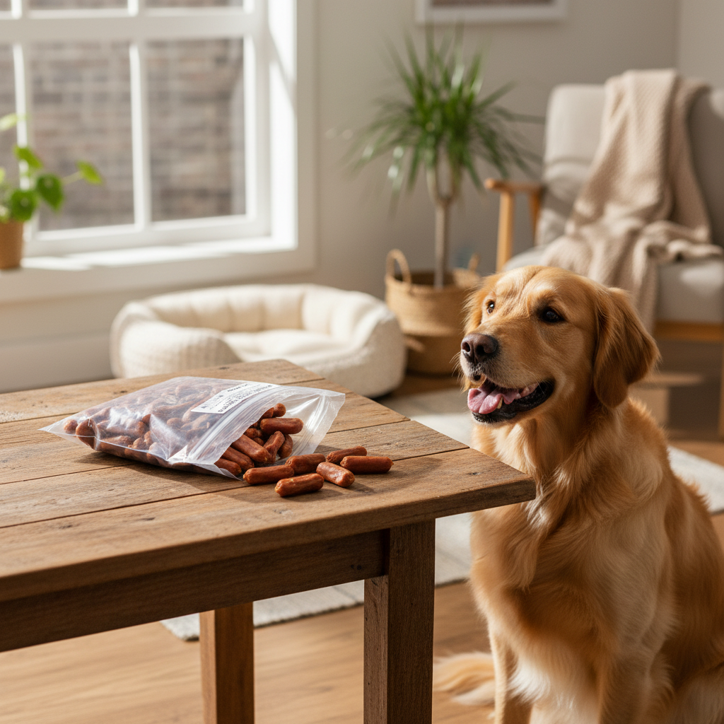500g Doglisious Chicken Sausages