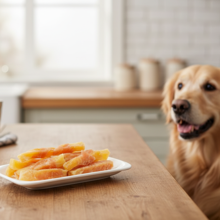 1kg Doglisious Chicken Sweet Potato Wrap