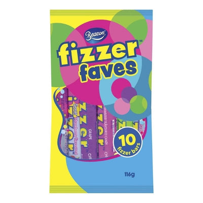 10pc Beacon Fizzer Faves 116g