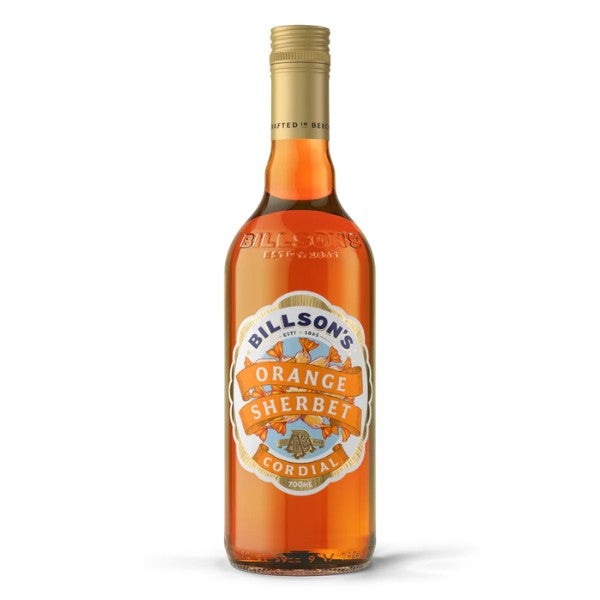 Billson's Orange Sherbet Cordial 700ml