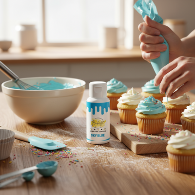 Bakette Icing Gel Colour Sky Blue 21g