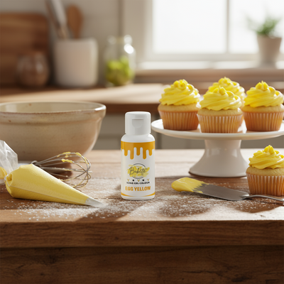 Bakette Icing Gel Colour Egg Yellow 21g