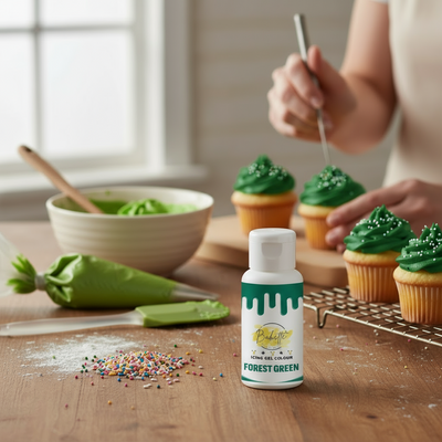 Bakette Icing Gel Colour Forest Green 21g