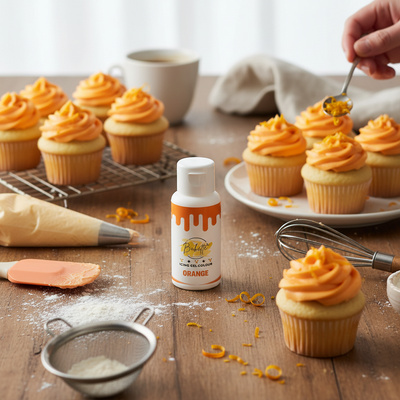 Bakette Icing Gel Colour Orange 21g