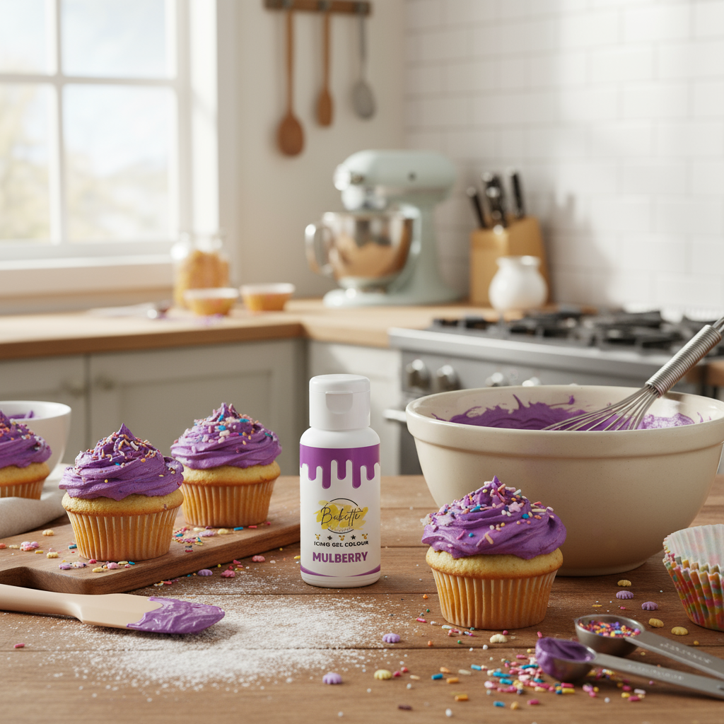 Bakette Icing Gel Colour Mulberry 21g