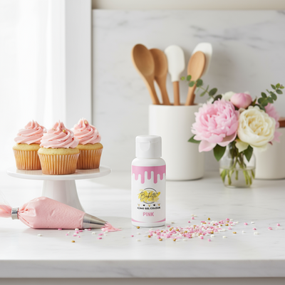 Bakette Icing Gel Colour Pink 21g