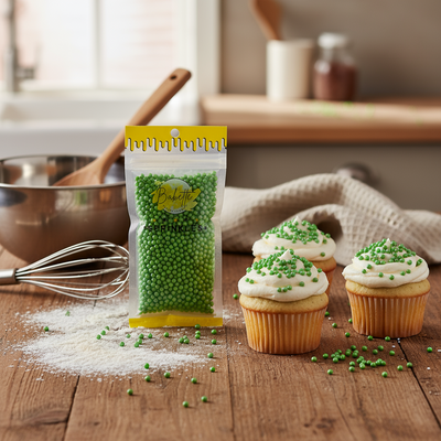 Bakette Sprinkles Sugar Pearls Green 56g
