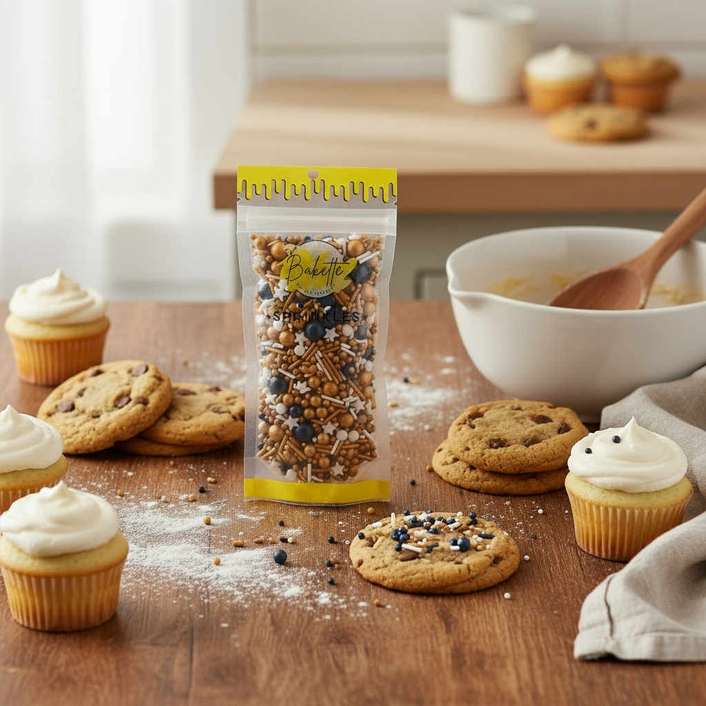 Glitter & Gold Sprinkle Mix 56g