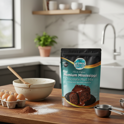 1kg Bakels Mississippi Chocolate Mud Cake Mix